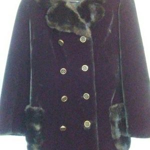 Vintage 1960's Borgazia Faux Fur