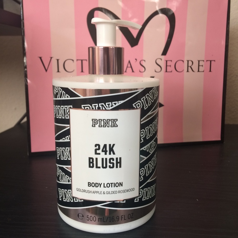 New Victoria’s Secret Pink 24K Blush Lotion