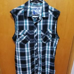 Light weight cut off flannel