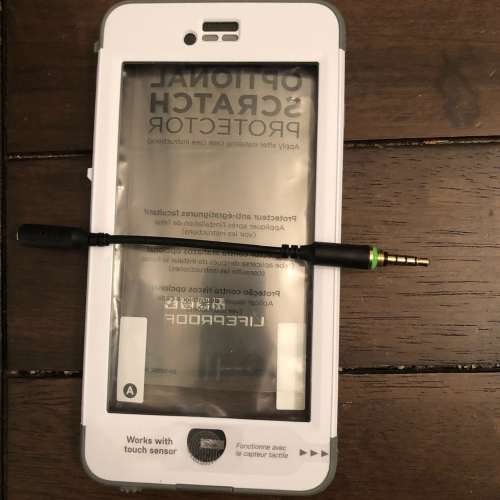 Lifeproof Brand waterproof iPhone 6plus Nuud case