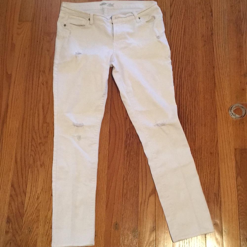 Old Navy white jeans