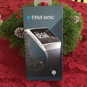 Fitbit Ionic. Blue gray S and L bands. New in box