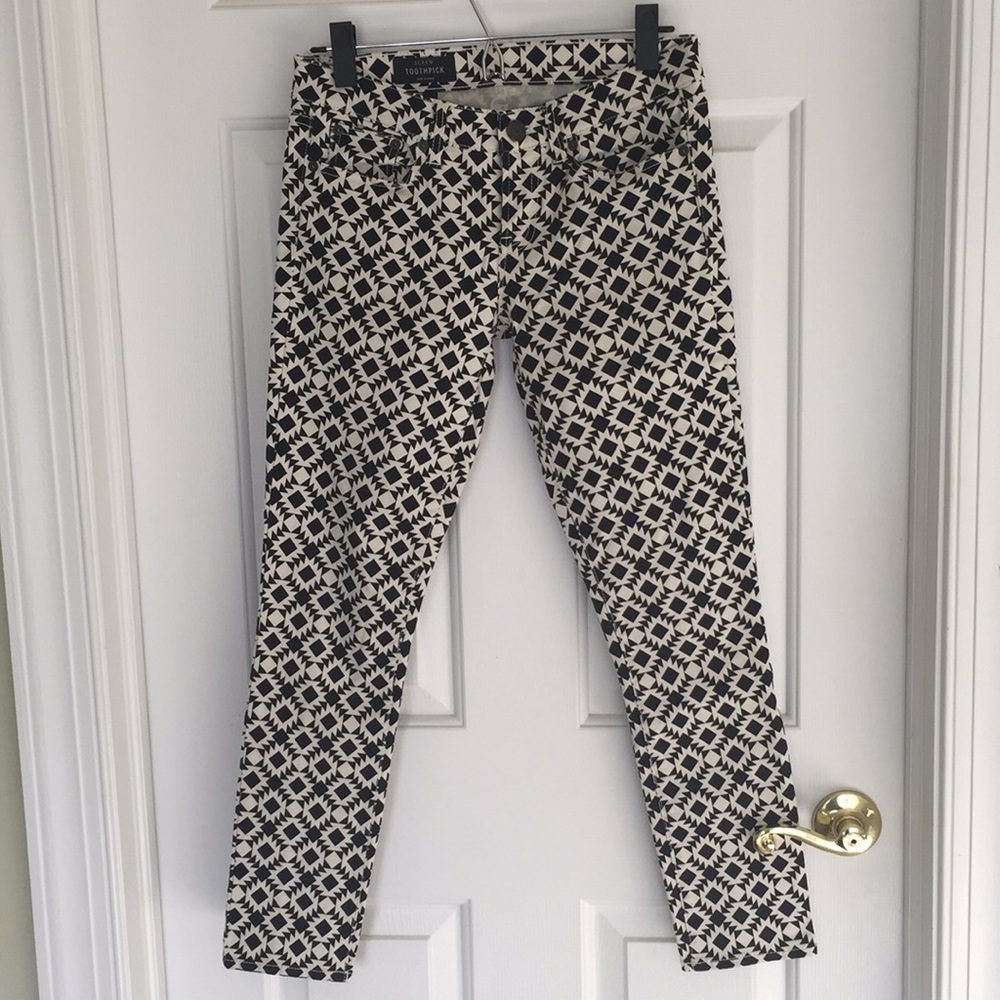 J CREW toothpick jean size 26