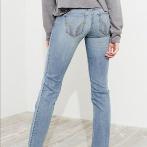 Stretch Low Rose Skinny Jeans