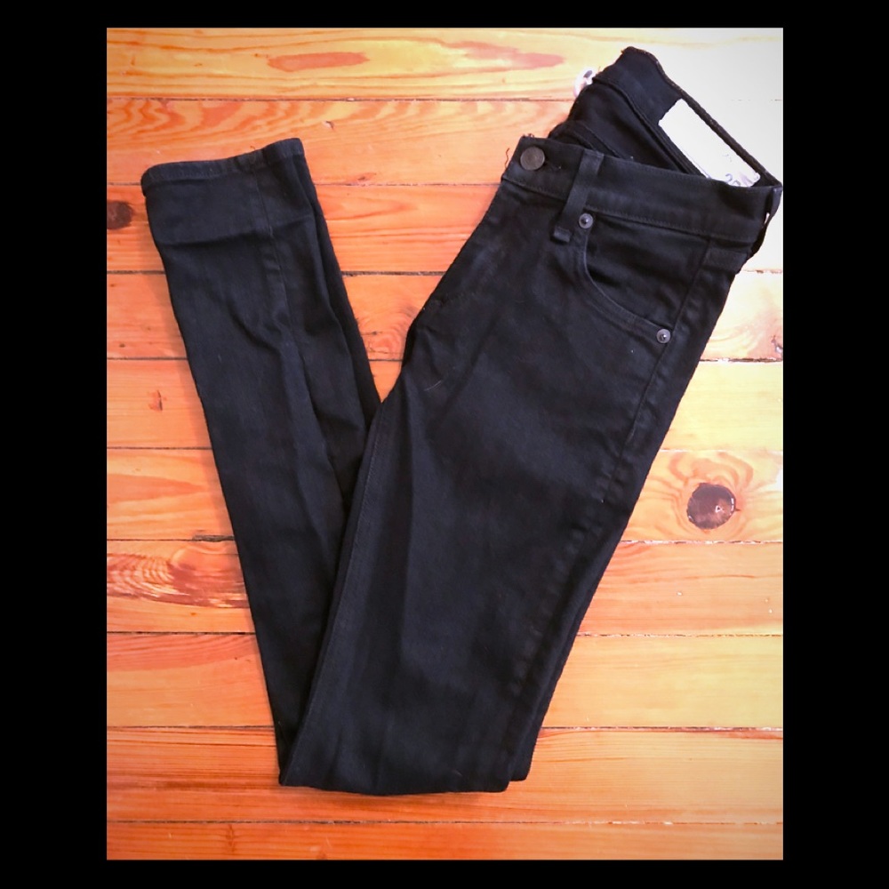 Rag & Bone Black Skinny Jeans