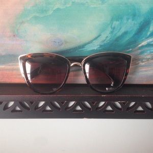 Francesca's Tortoise Shell Cat Eye Sunglasses