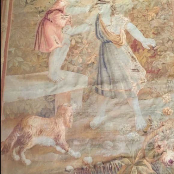 1894 Tapestry French Original very rare, 3’x12’ - Picture 3 of 7