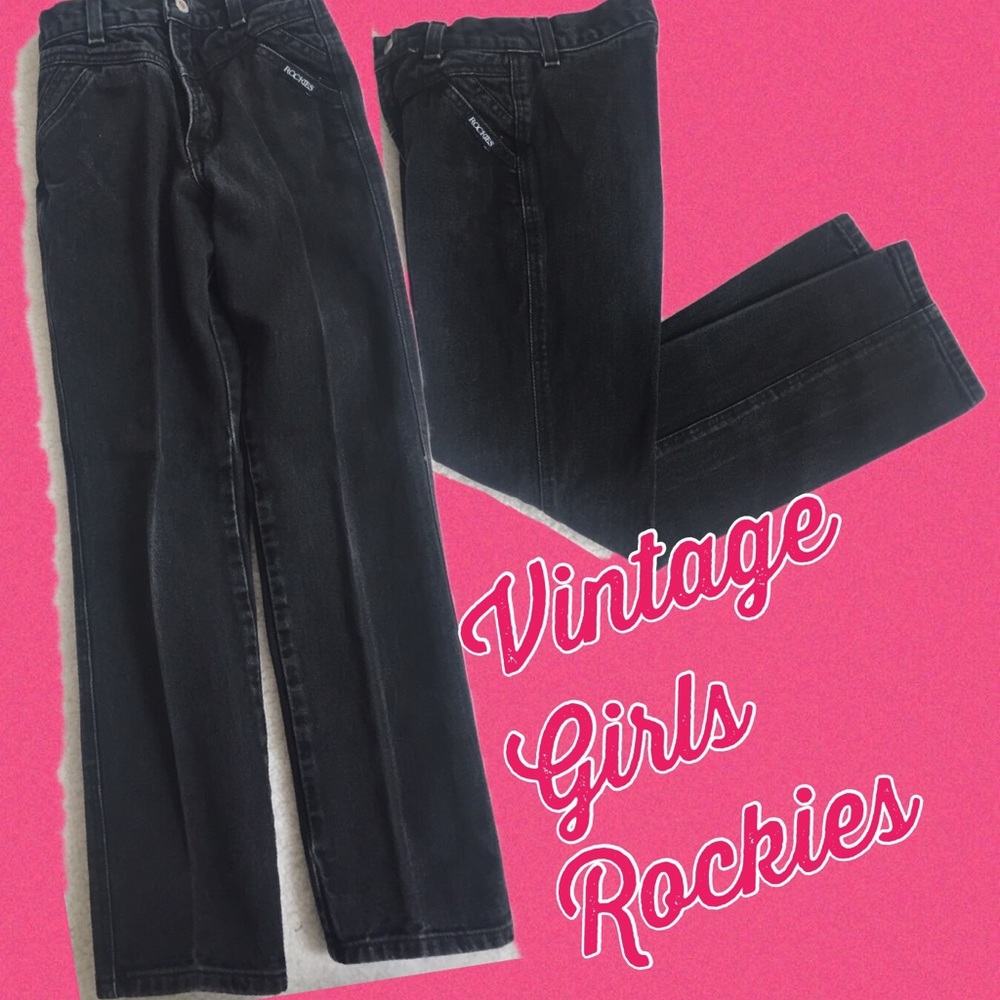Rockies Girls Denim Jeans.  Vantage