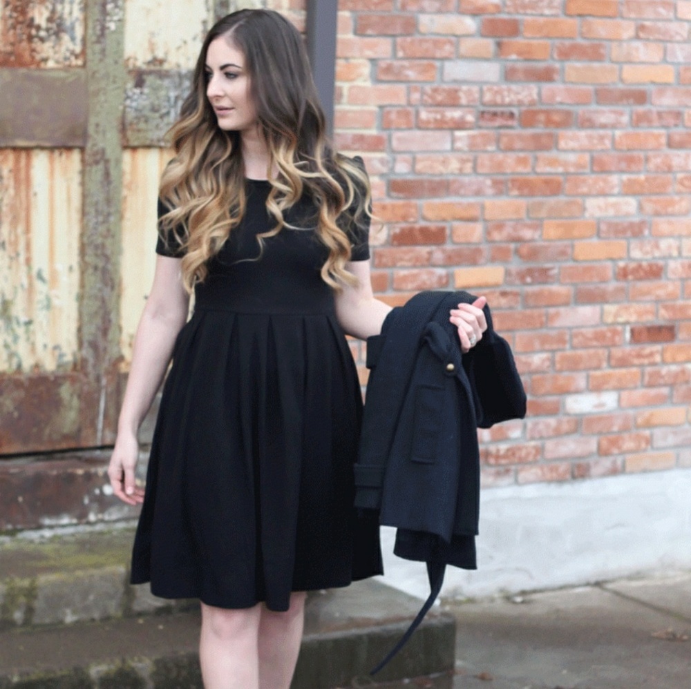 Black Lularoe Amelia
