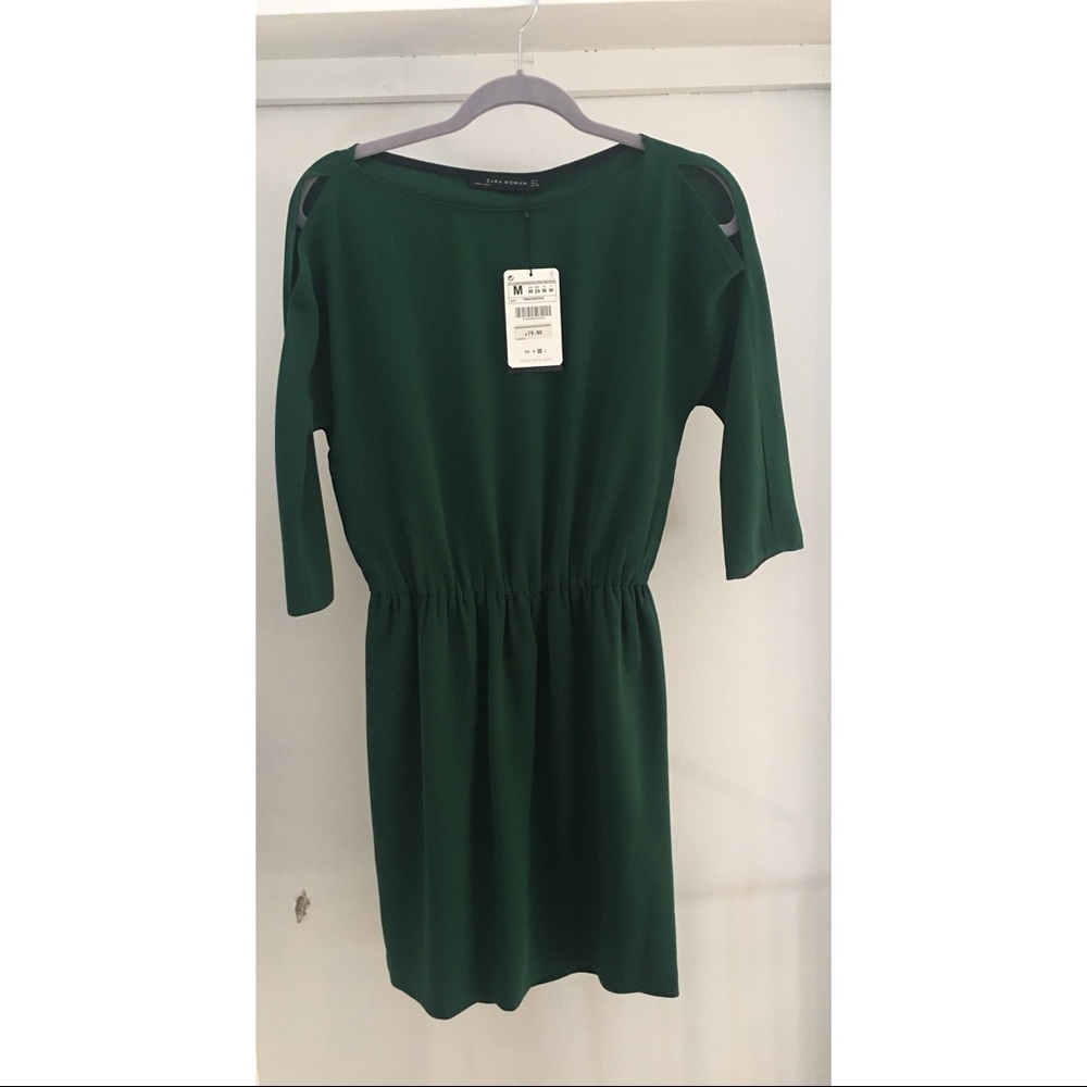 ZARA DOLMAN SLEEVE DRESS