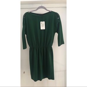 ZARA DOLMAN SLEEVE DRESS