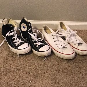 2 pairs of converse!