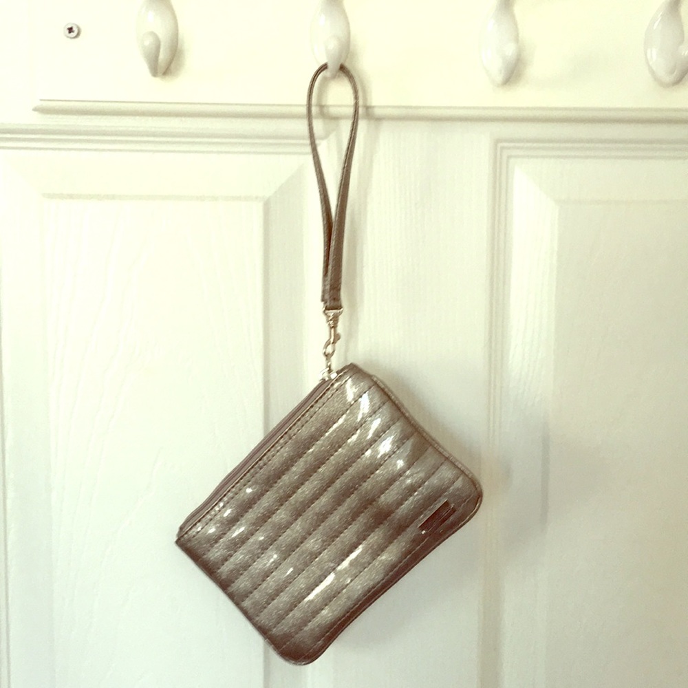 Simple grey clutch from Express
