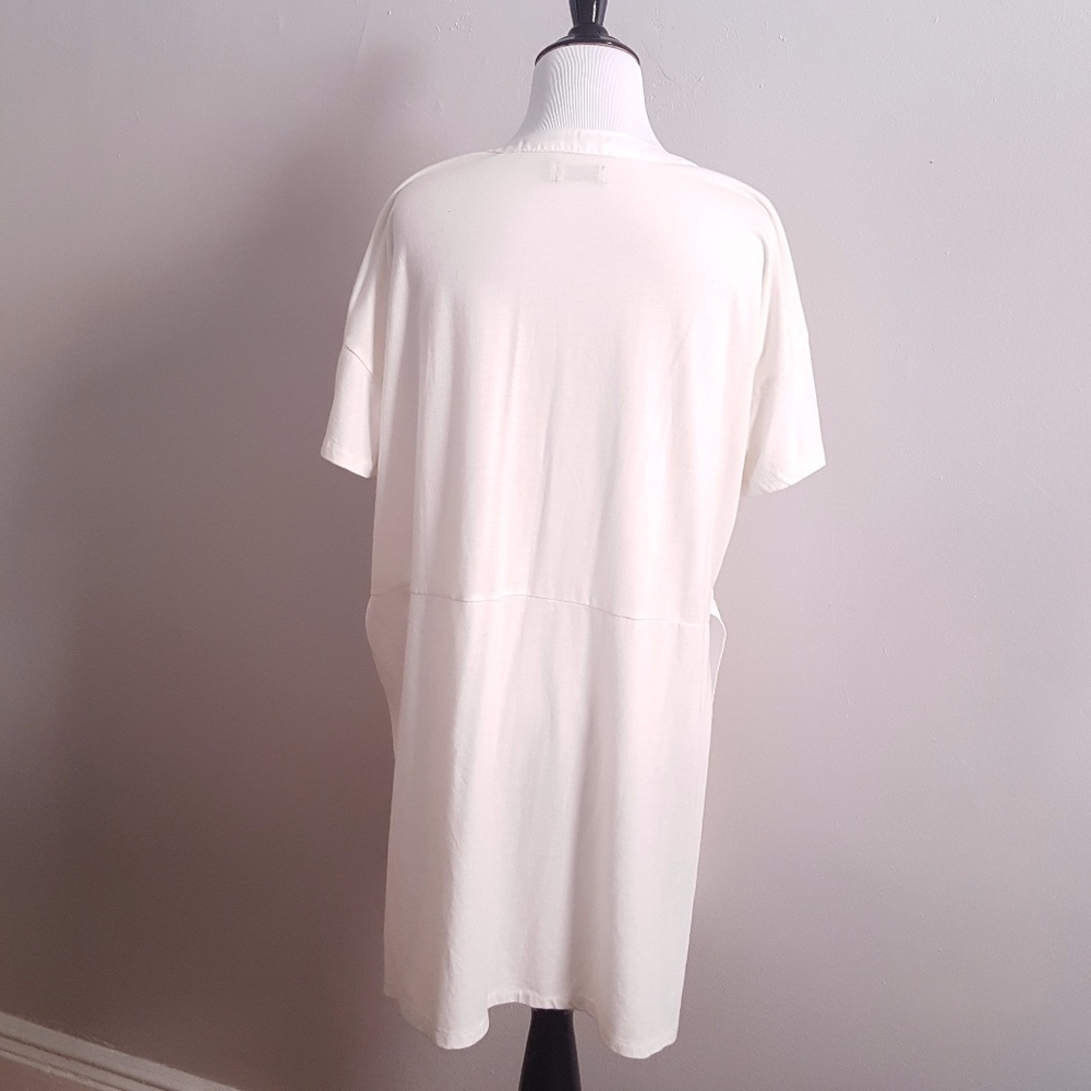 Calvin Klein Side Slit Long Shirtdress (NWOT) - Picture 5 of 6
