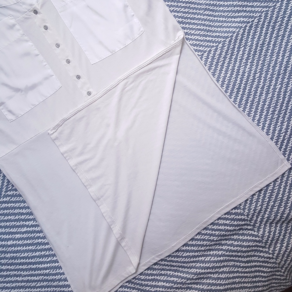 Calvin Klein Side Slit Long Shirtdress (NWOT) - Picture 3 of 6