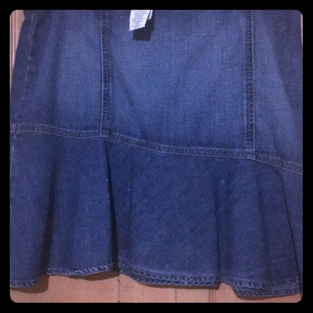 Mini Jean skirt