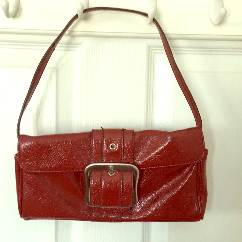 Simple red purse from The Limited