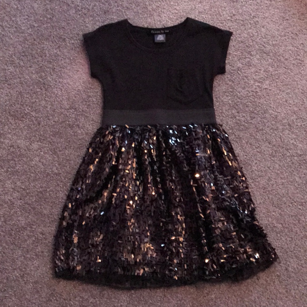 💥 flowers by Zoe girls sequin dress