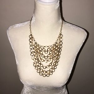 Express Gold MultiLayer Necklace