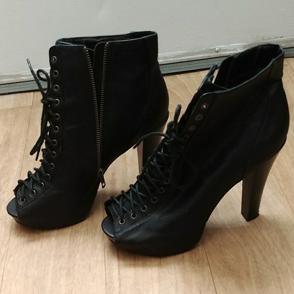 Candie's Lace Up Booties