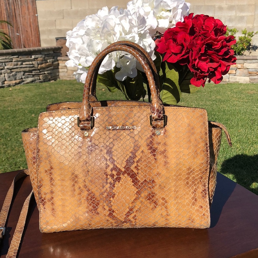 MICHAEL KORS✨ Shoulder bag/handbag 🐍 Like