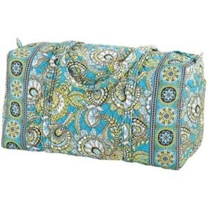 Vera Bradley Duffel Bag Large - Peacock