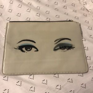 Kate Spade blinking clutch