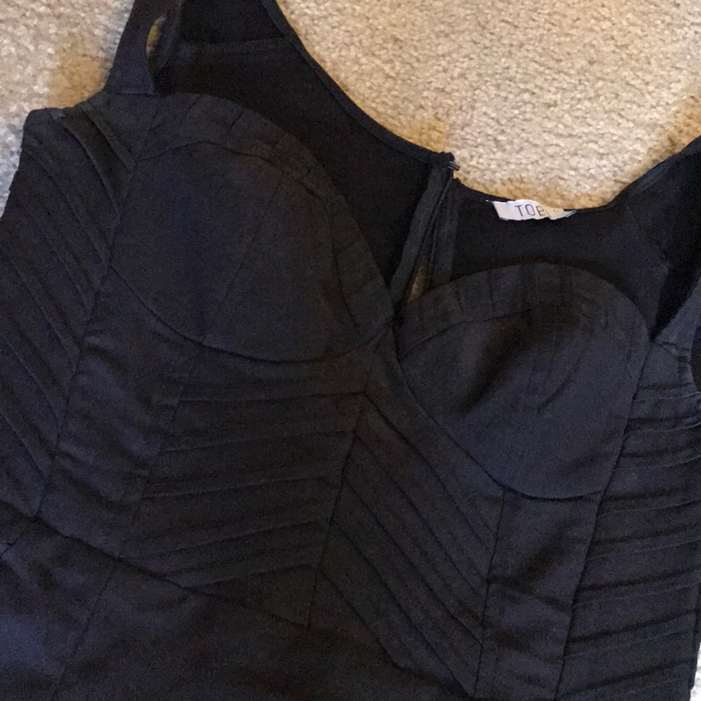 Black cocktail dress