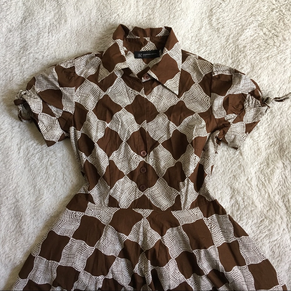 INC International Concepts Petite A-Line Dress