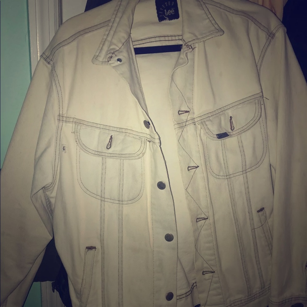 Vintage Oversized Lee Denim Jacket