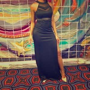 Honey & Rosie Black Dress