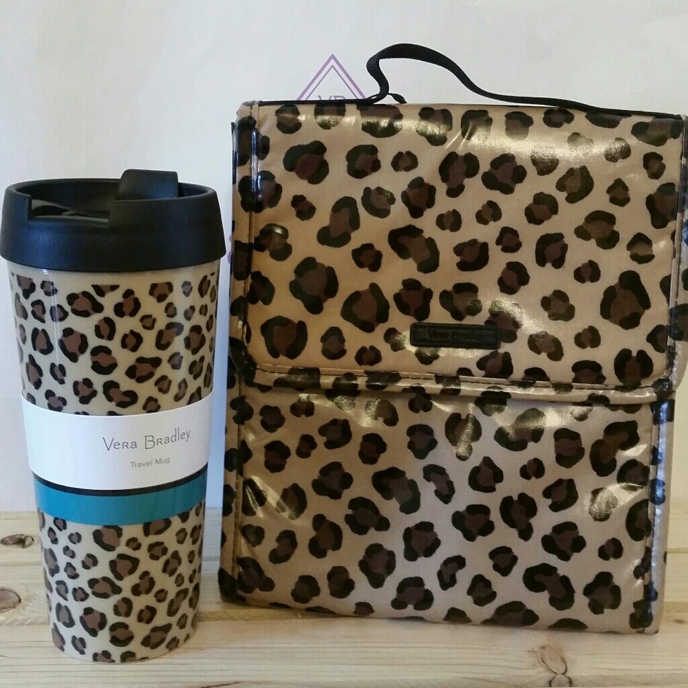 Lunch sack and matching travel mug
