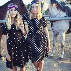 Black and White Polka Dot Amelia