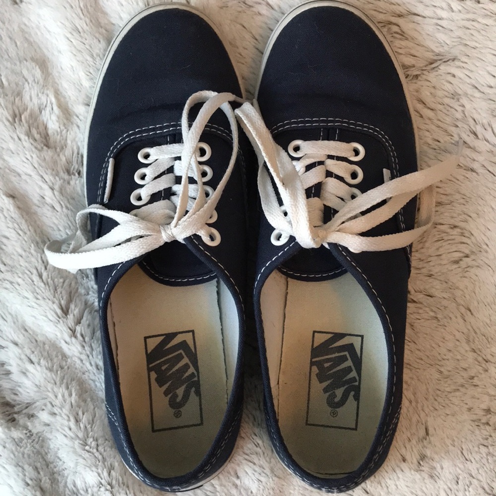 Navy Blue Vans