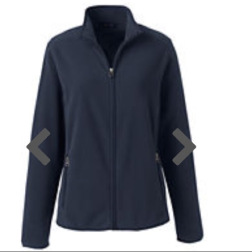 Land’s End Navy Cold Weather Zip Up Jacket