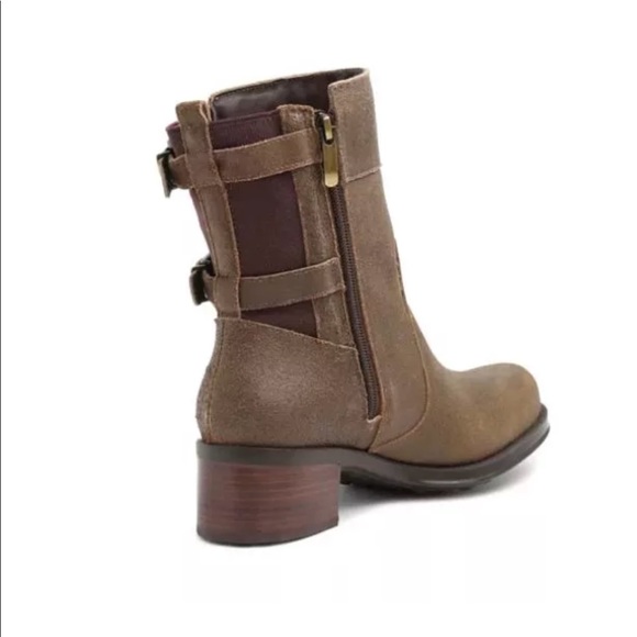 Andre Assous Leather Boots Booties NWB Sz 9 - Picture 4 of 8