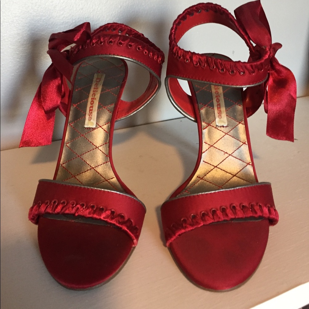 Red stilettos