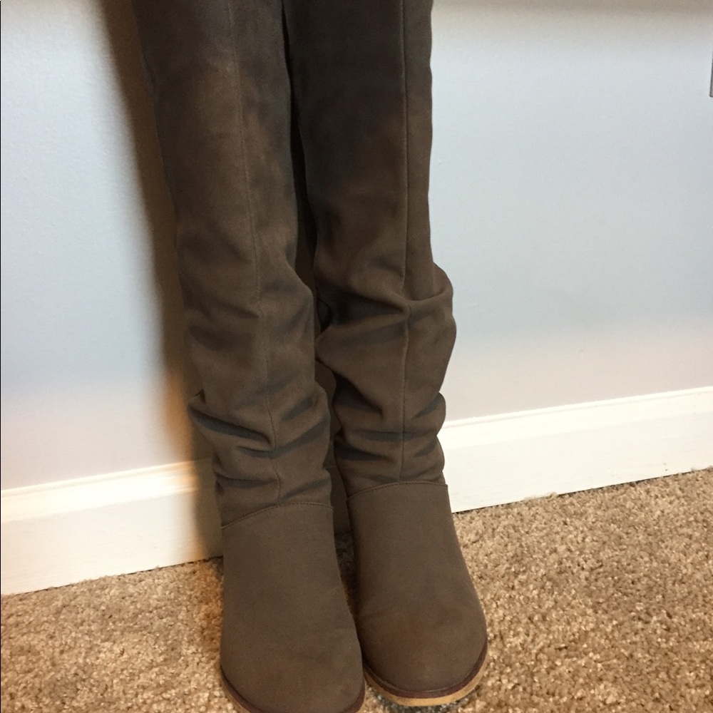Knee high boots