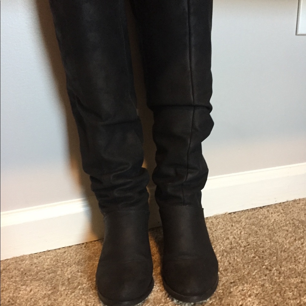 Knee high boots