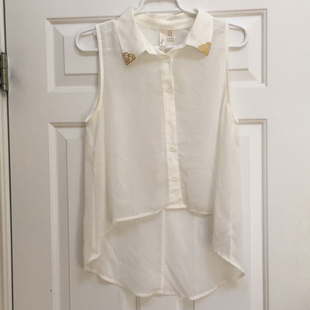 High low blouse