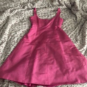 J crew pink silk taffeta dress p2