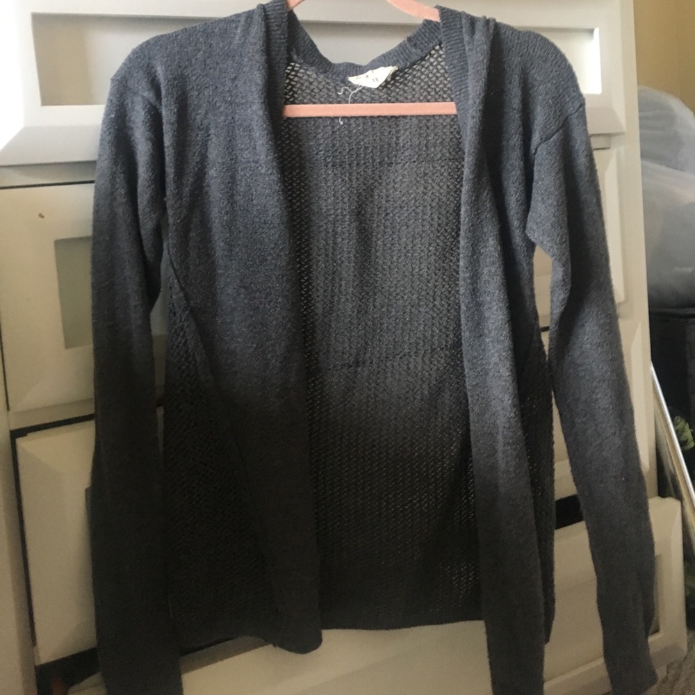 Hollister Grey Cardigan