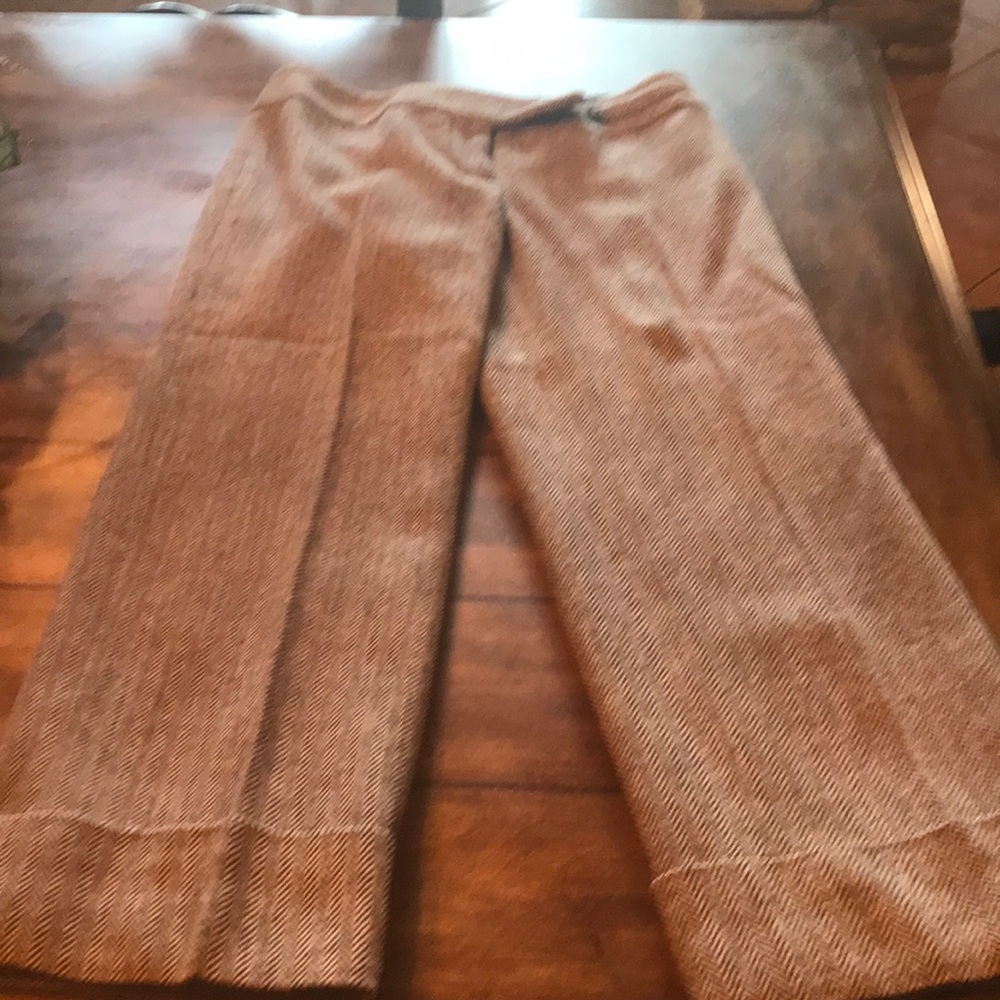 Loft wool capris