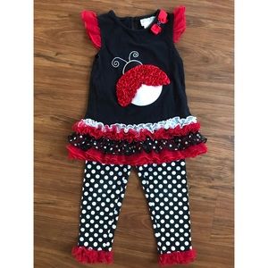 Emily Rose Lady Bug Outfit 🐞