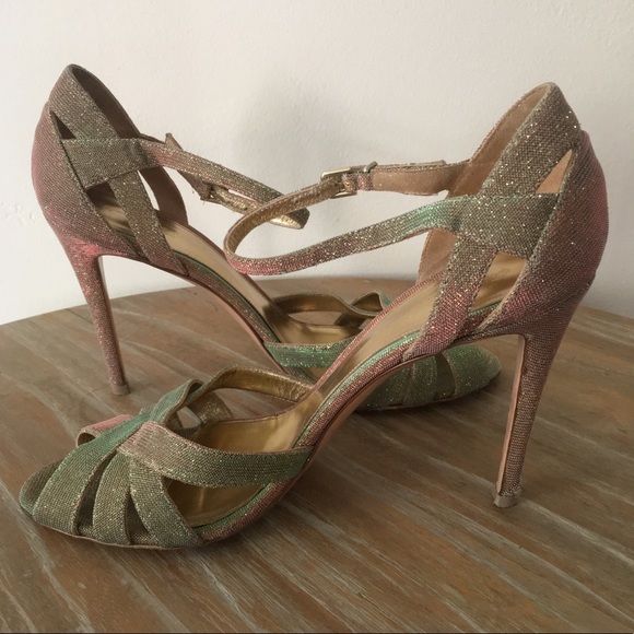 Gianvito Rossi Milano Shimmer Heels - Picture 2 of 8