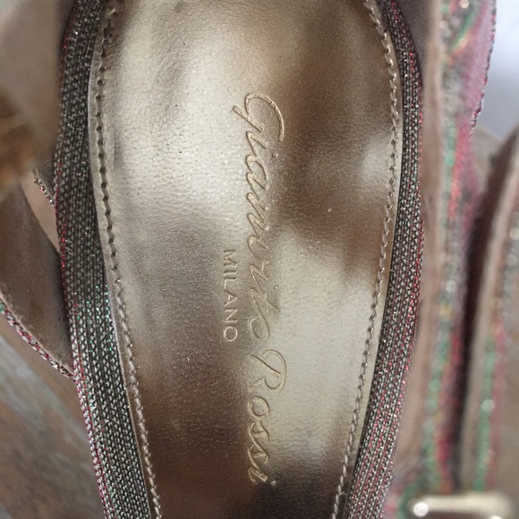 Gianvito Rossi Milano Shimmer Heels - Picture 4 of 8