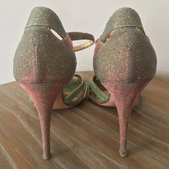 Gianvito Rossi Milano Shimmer Heels - Picture 5 of 8