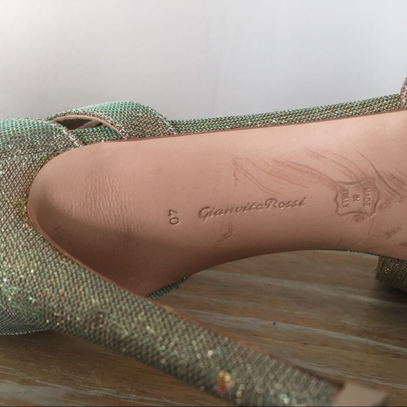 Gianvito Rossi Milano Shimmer Heels - Picture 7 of 8
