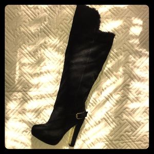 ❌SOLD❌ Leather over the knee boots NWOT
