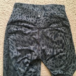 Lululemon full length leggings, size 8